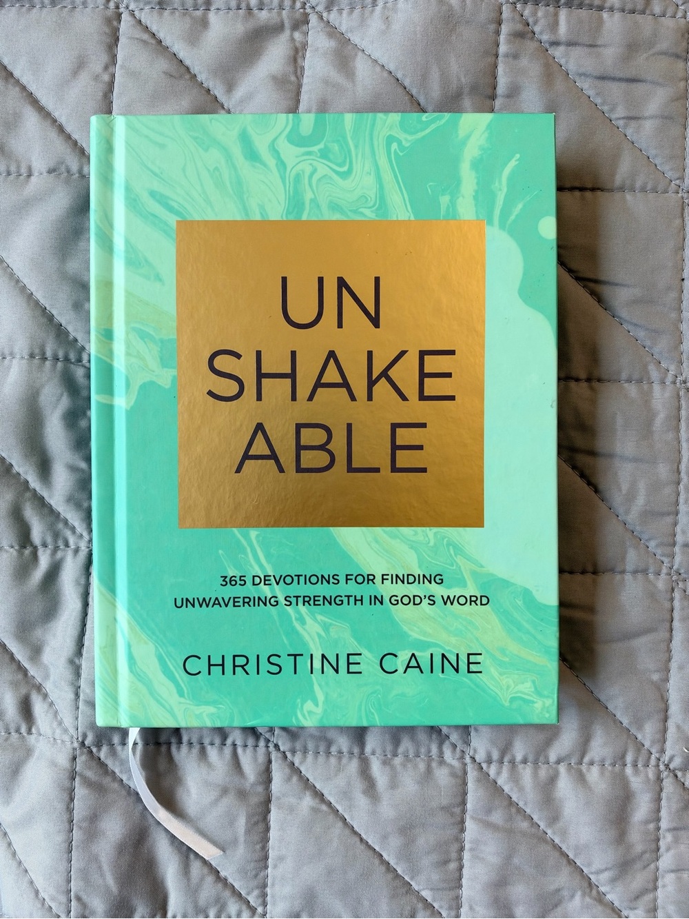 Unshakable Devotional by Christine Cain